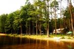 Boats, water bicycles, fishing in the lake Bebrusai in Moletai region in Countryside Farmstead Giedrita - 3