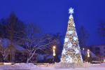 Weihnachtsbaum Eröffnungsveranstaltung in Birstonas