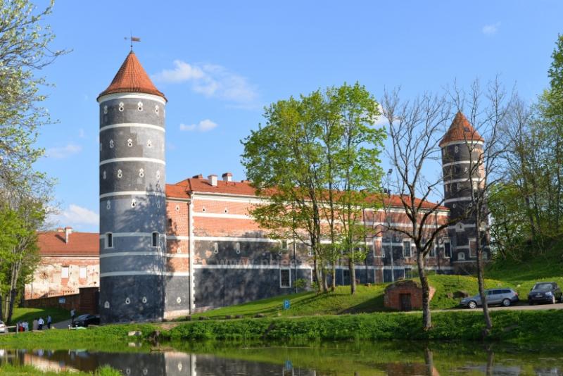 Panemunė Schloss in Bezirk Jurbarkas