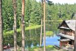 Villa with sauna and rooms near the lake Plateliai "Saules slenis"