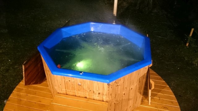 Sauna and hot tub in homestead in Moletai district Antalakaja - 1