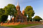 Смотровая башня в церкви Св. Матаса в Аникщяй