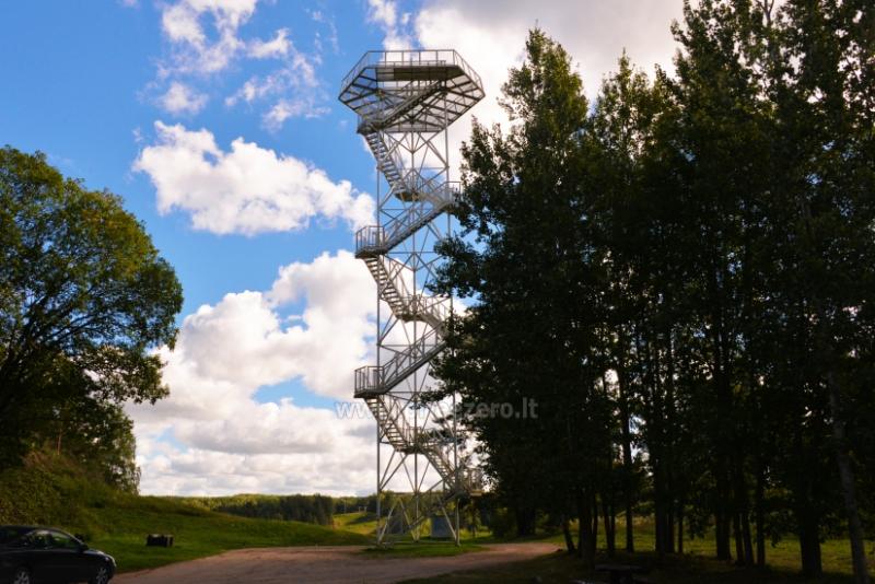 Vilkakalnis Aussichtsturm in Ignalina