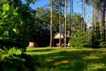 Sauna und einen Jacuzzi auf dem Land Heimstätte Pušų takas - 6