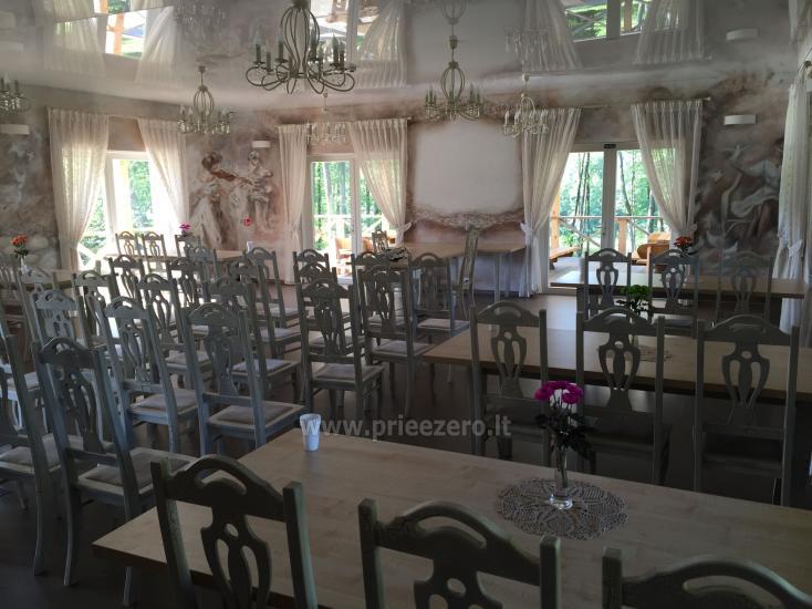 Homestead in Varene region for conferences with a large hall