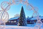 Weihnachtsbaum Eröffnung Veranstaltung in Trakai - 4
