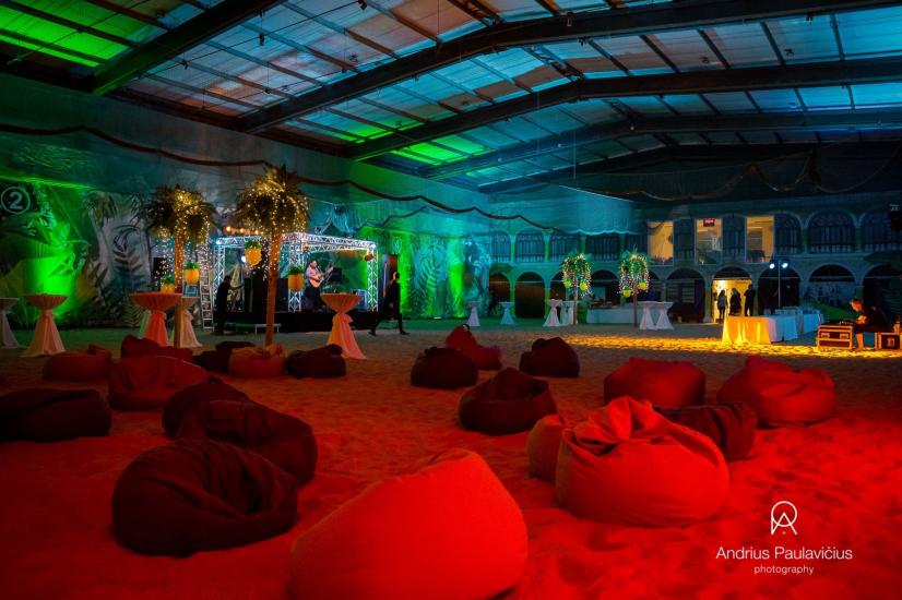 Corporate events in Kaunas - RIO sand arena - 1