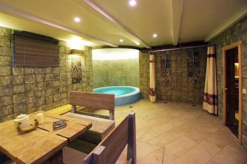Sauna and Jacuzzi in Klaipeda in guest house KUBU