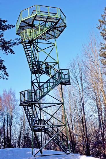 Aukštagirė Observation Tower in Šilalė district