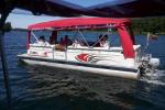 Boats - catamarans in Lake Galve in Trakai
