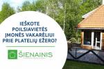 Banquet and conference hall in holiday home at the lake Plateliai "Sienainis"