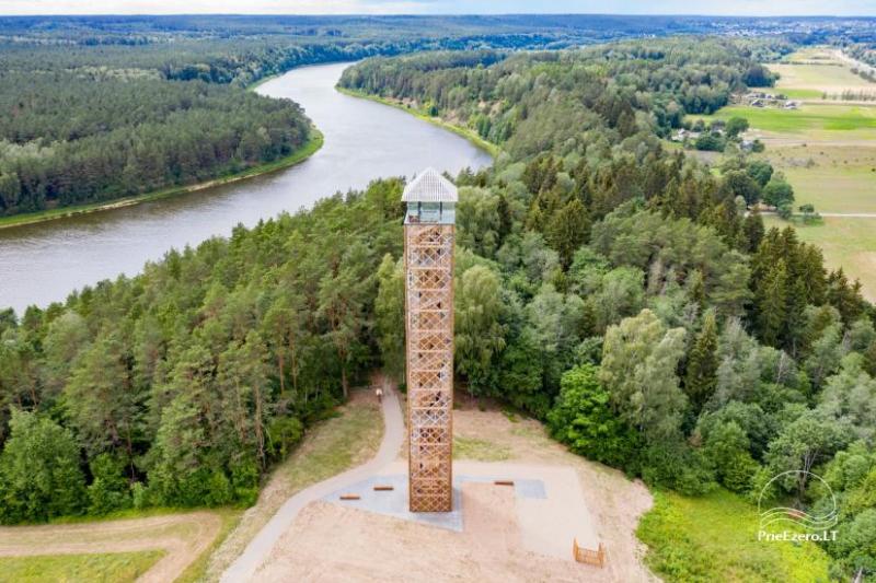 Observation tower in Birstonas