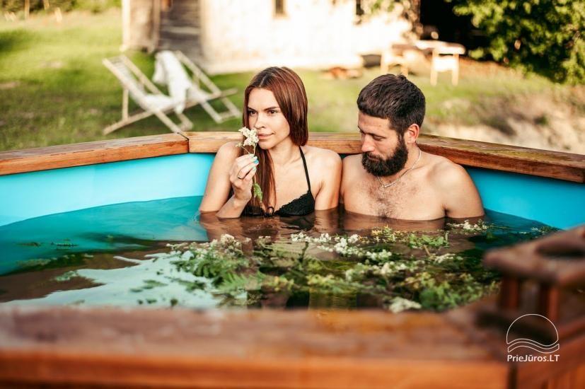 Saunarituale, SPA-Erholung in Jurkalne, Bezirk Ventspils Forest SPA & Apartments - 13