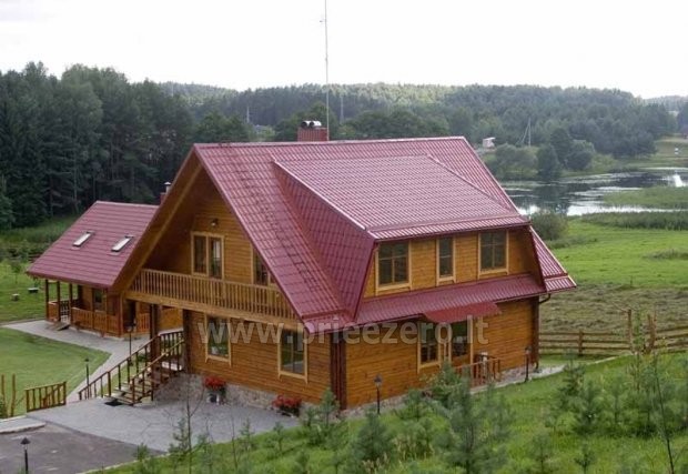 Landhaus mit Festsaal, Sauna und Zimmern in Trakai Region Antano Bielinio sodyba - 1