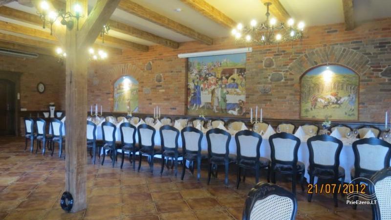 Banquet, conference halls in Kretinga region in Vienkiemis homestead