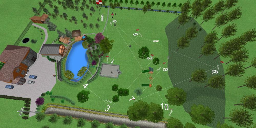 GOLFink - a new sports game. Already in the homestead AKMENINĖ SALA - 1