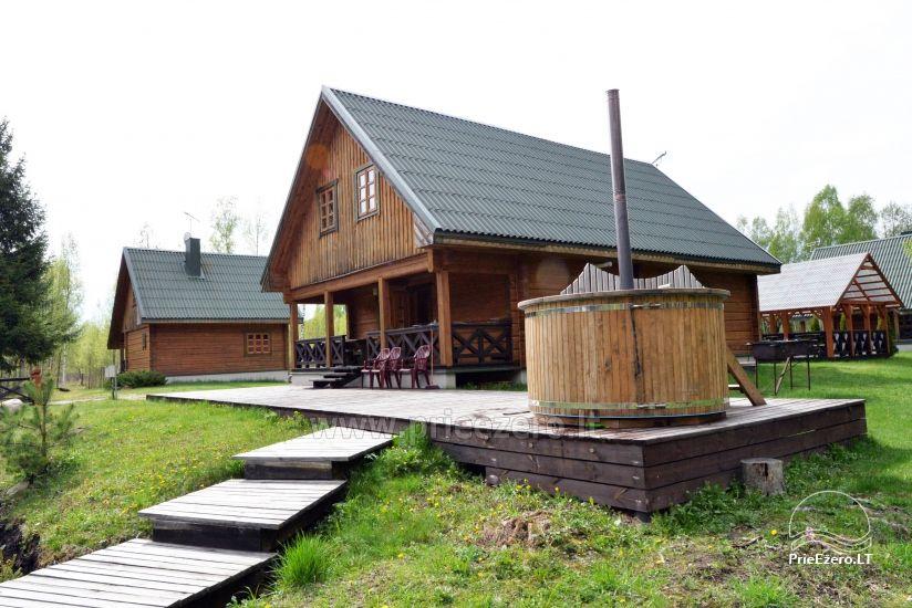 Badehaus in Moletai Region am Fluss Stirnelės viensėdis - 1