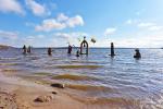 Парк скульптур «Восхождение из воды» в Самылайском заливе у Каунасского залива. - 2