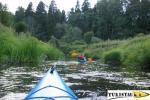 Kajaks zu vermieten und Unterkunft in der Nähe des Flusses Jura - 3