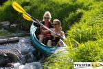 Kayaks for rent and accommodation near the river Jura