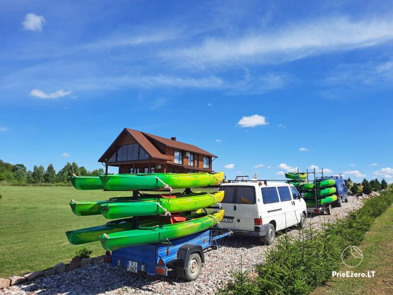 Kayak rental in Varena district