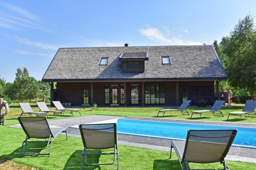Homestead - mini SPA Lynežeris with sauna, swimming pool, hall - 1