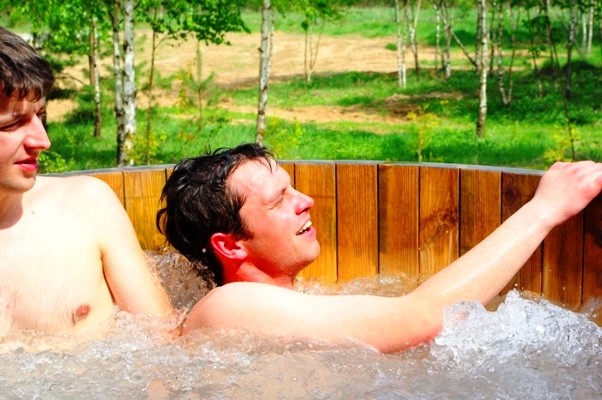 Sauna, hote tub, Jacuzzi in leisure and business club 'Aerodream' - 1