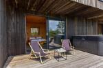 Sauna mit Whirlpool, Ferienhütte mit Jacuzzi im Wakeboardpark „Wakepond Atostogų Slėnis“ - 6