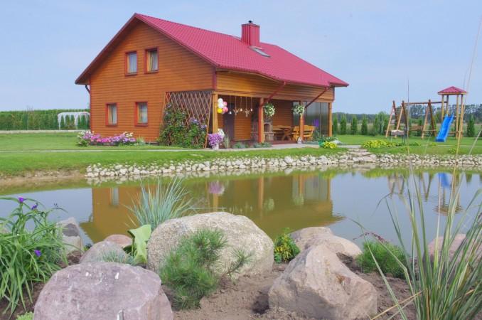 Landhaus mit Sauna, Bankettsaale und Zimmer in Druskininkai, Litauen