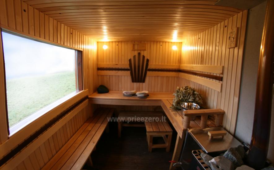 Sauna w gospodarstwie w okręgu Koszedary przez rzekę Strėva - 1