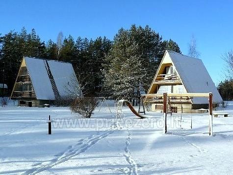 New Year in Recreation center in Moletai near the lake Bebrusai  'Rūta'