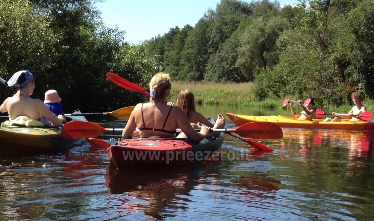 Canoe rental in homestead in Anyksciai region - 1