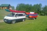 Canoe rental in homestead in Anyksciai region - 6