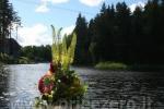 Family feasts in homestead Saules slenis near the lake Plateliai - 6