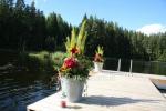 Family feasts in homestead Saules slenis near the lake Plateliai - 5