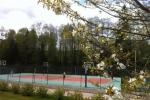 Tennis court in Homestead near the lake Plateliai "Saules slenis"
