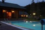 Bathhouse and swimming pool in countryside farmstead near Vilnius "TARP PUŠŲ"