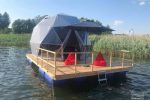 Cabins on the water: a wooden fisherman's cabin, a dome for romantic vacation - 2