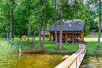 Ferienhutte mit Sauna und Whirlpool am Ufer des Sees - 4