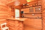 A log guest house with kitchen - 4