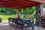 Haus für bis zu 13 Personen: Wohn-Esszimmer, eine voll ausgestattete Küche, 5 Schlafzimmer, Terrasse, Balkon, WC - 2