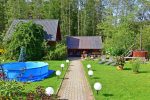 Badehaus mit einem Wohnzimmer und Schlafzimmer - 5
