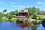 Villa with a sauna and bedrooms on the shore of a water pond - 5