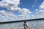 Kemping nad brzegiem jeziora Lavysas - 6